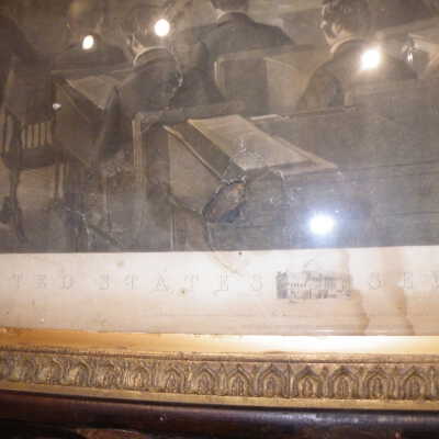 closeup engraving loss