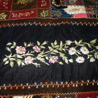 flower panel closeup
