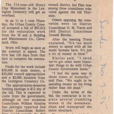 Clipping, Newspaper