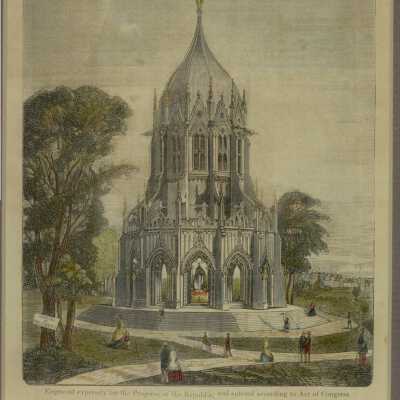 View of Mausoleum to the Memory of Henry Clay
