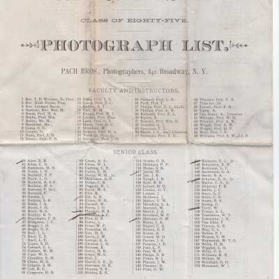 List