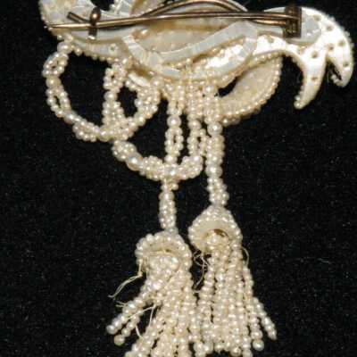 large brooch reverse