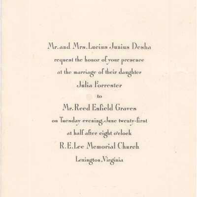 Invitation