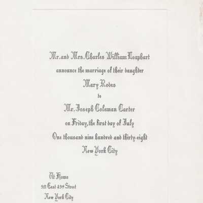 Invitation