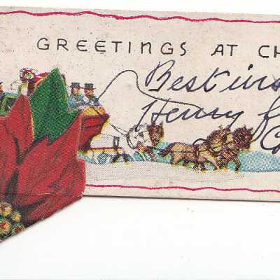 Card, Holiday