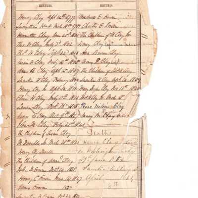 genealogy page 1