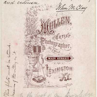 John M. Clay note