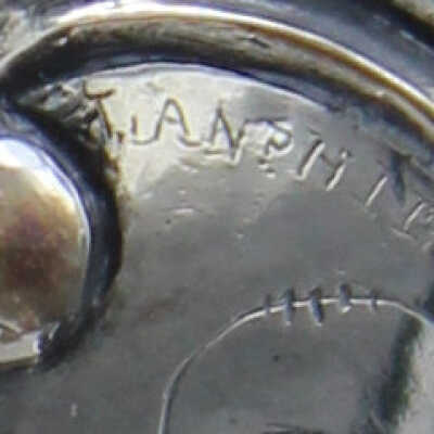 front inscription closeup Lanphier