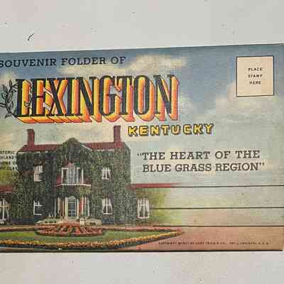Kentucky postcard packet