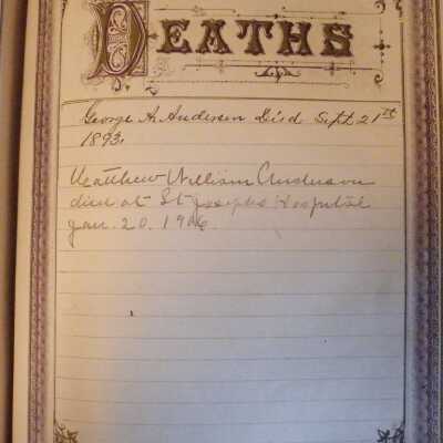 Deaths page