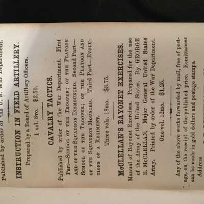 U.S. Infantry and Rifle Tactics