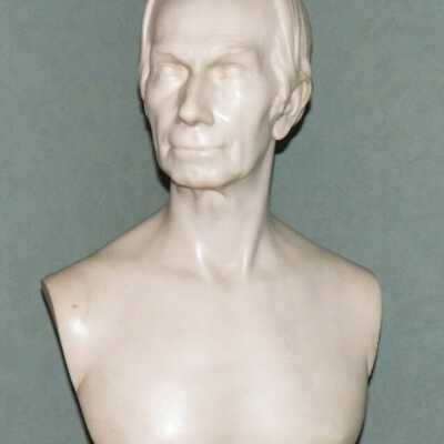 closeup of bust