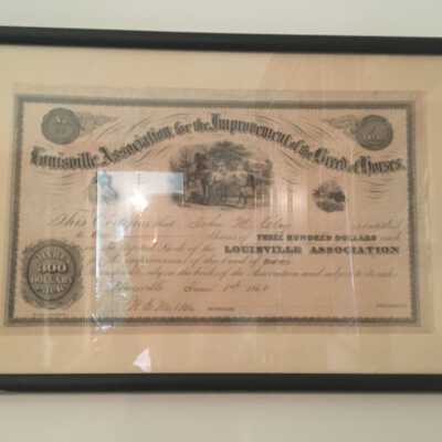 Stock Certificate