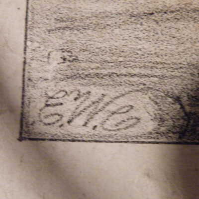 Engraver's Initials