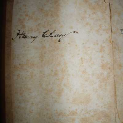 signature inside cover