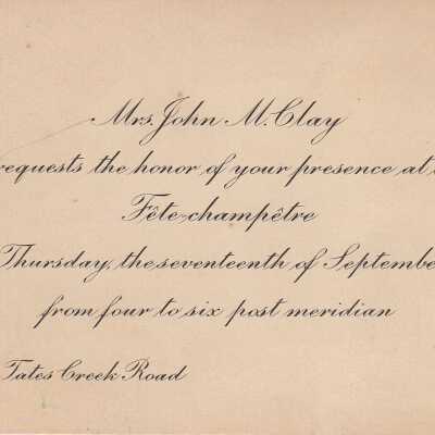 Invitation