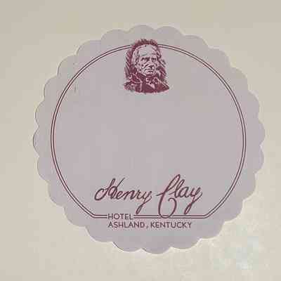 Henry Clay Hotel coaster