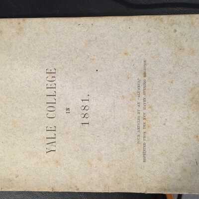 Yale College 1881