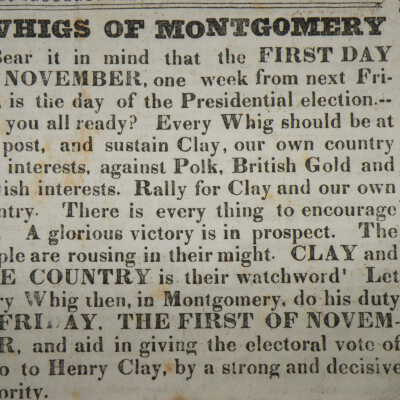Whigs of Montgomery