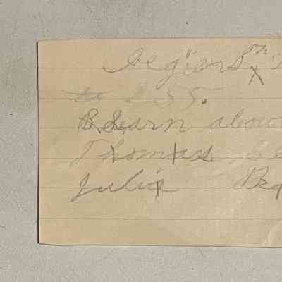 letter 2 front