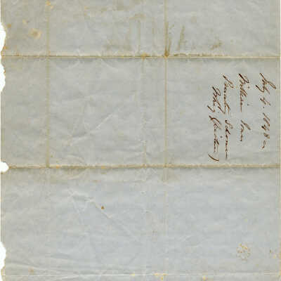 letter from Capt. William Jones to Henry Clay 7/4/1848 re: painting outside