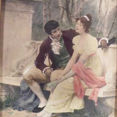 closeup of image