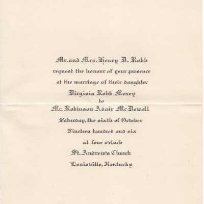 Invitation