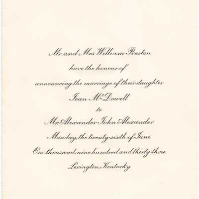 Invitation