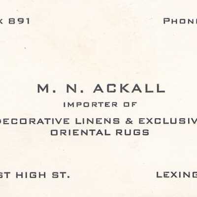 Card, Business