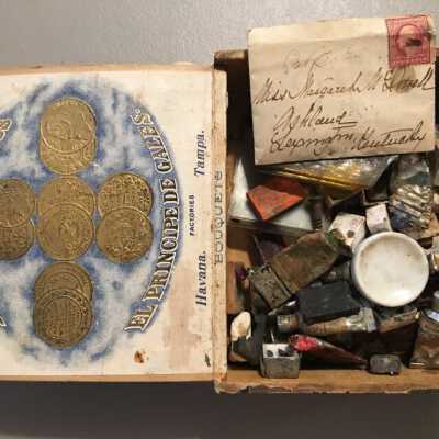 inside box