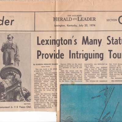 Lexington's Many Statues Proving Intriguing Tour