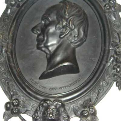 Plaque bust detail: Copyright: HCMF