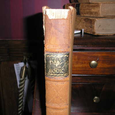 spine and label