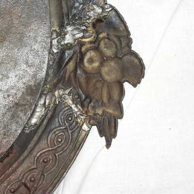 plaque repair detail: Copyright: HCMF