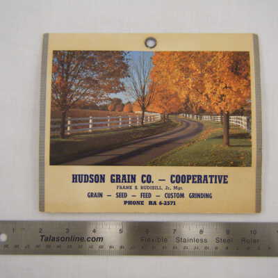 Hudson Grain Company Calendar top