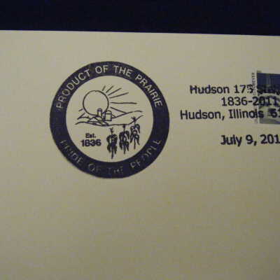 The 175th Anniversary Celebration of Hudson, Illinois