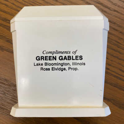 Salt & Pepper Shaker Compliments of Green Gables