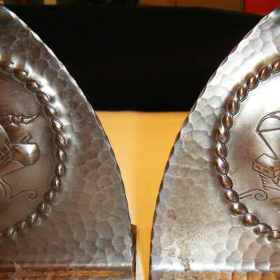 Roycroft Copper Bookends