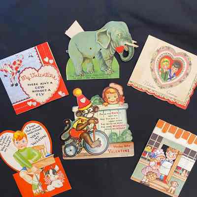 Valentine Cards - Circa 1927-1934