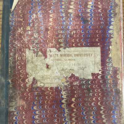 Journal of Joseph Gildersleeve - Illinois State Normal University