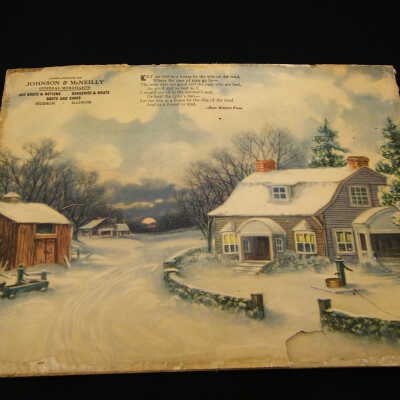 Johnson & McNeilly Winter Scene Picture