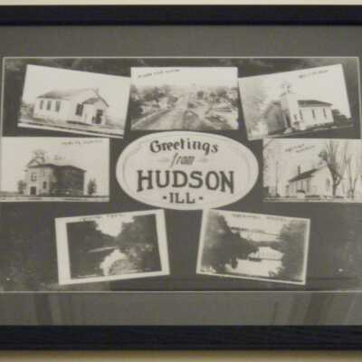 Greetings from Hudson Ill.