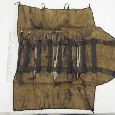 Leather Folding Surgical Case