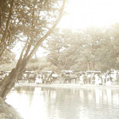 Baptism in Mackinaw River