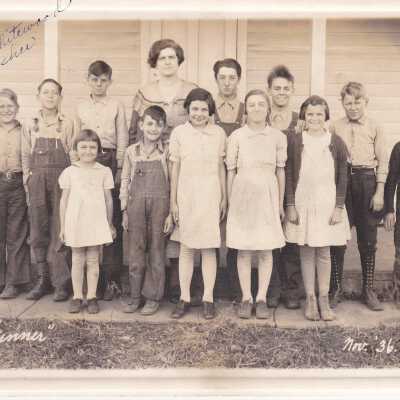 Union School class in 1936