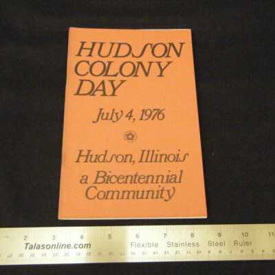 Hudson Colony Day, July 4, 1976