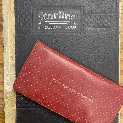 Checkbook and treasury book 1955-1973