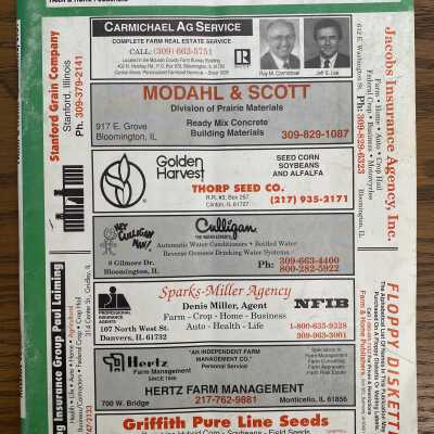 Farm & Home Plat & Directory McLean County Illinois