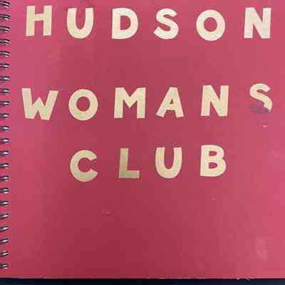 Hudson Woman's Club Scrapbook 2002-2003