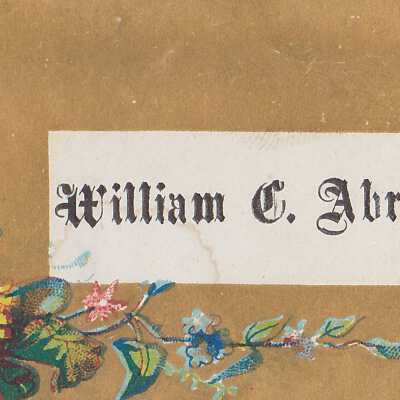 Calling Card - William C. Abrams